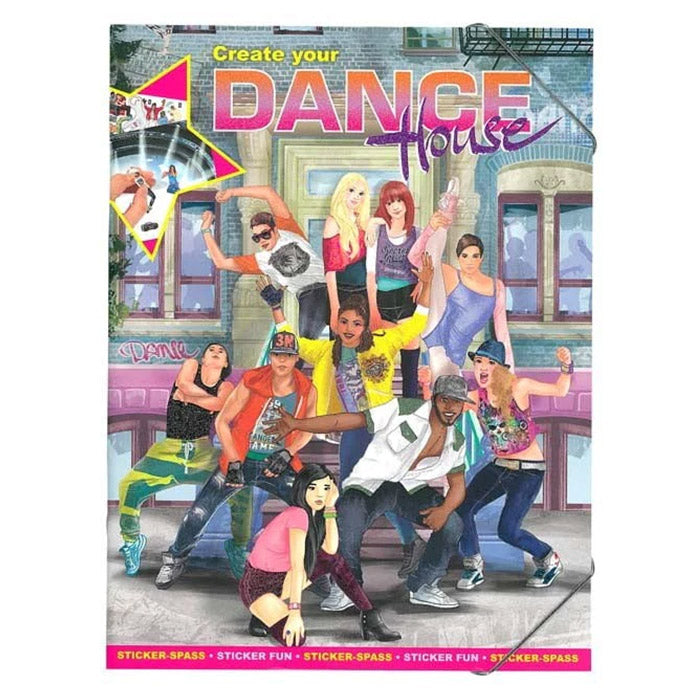 Colouring Book Create Your Dance House